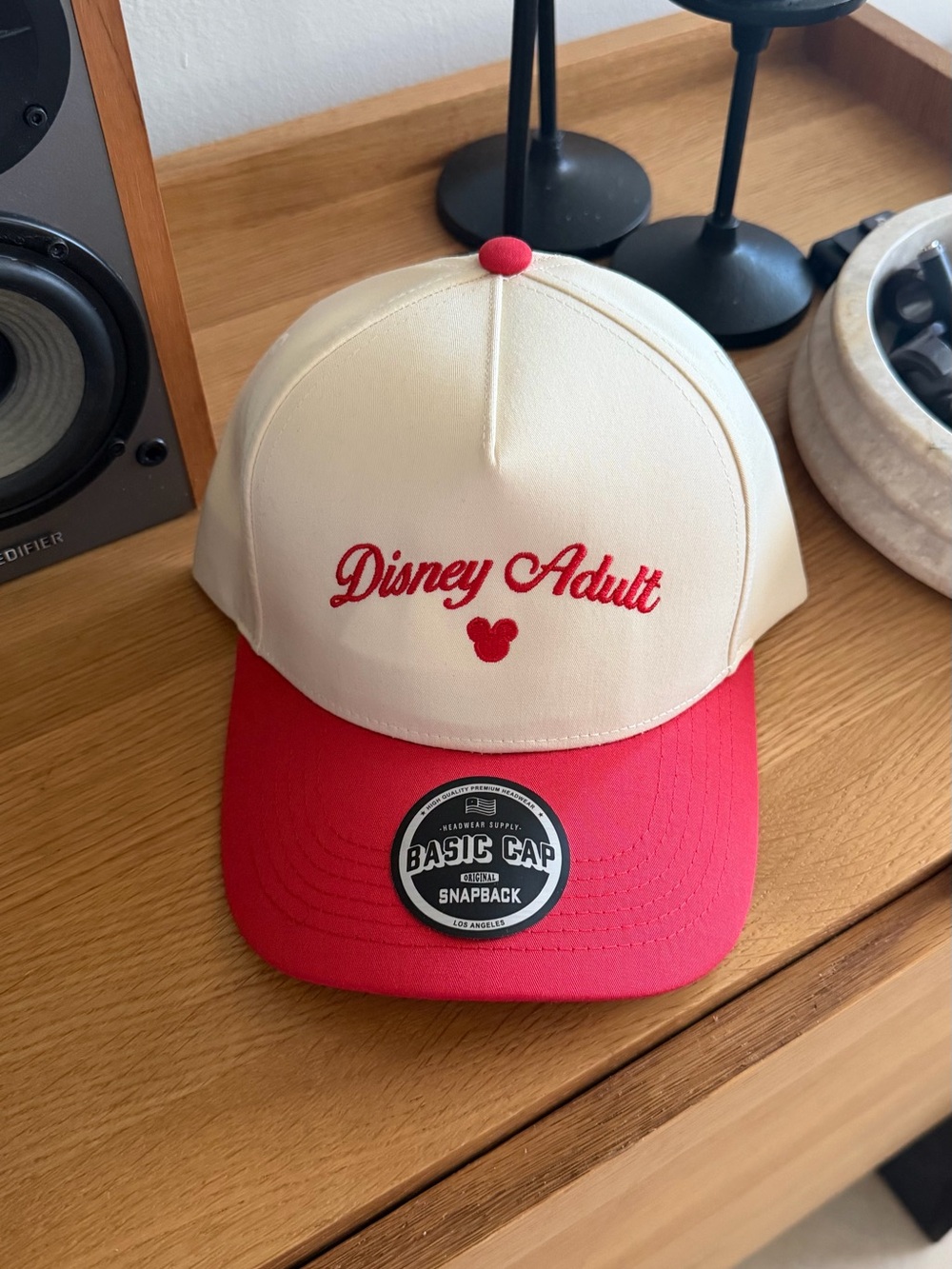 Red Disney Adult SnapBack
